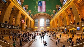 Walking Tour of Grand Central Terminal — New York City 【4K】🇺🇸 [upl. by Ardene]