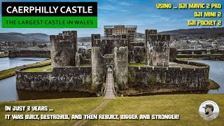 Caerphilly Castle  The Largest in Wales 2nd in Britain [upl. by Shandy72]