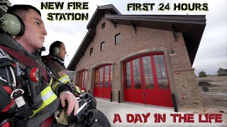 First 24 Hours in a New Fire Station  A Day in the Life [upl. by Arretahs]