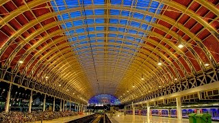 A Walk Around Londons Paddington Railway Station [upl. by Kerrill]