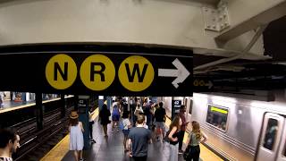 ⁴ᴷ The Busiest NYC Subway Station Times Square–42nd StreetPort Authority Bus Terminal [upl. by Dauf]