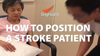 How To Position A Stroke Patient [upl. by Ybrik]