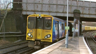 Half an Hour at 216  Birkenhead North Station 1022017  Class 507 508 terminus [upl. by Winifred358]