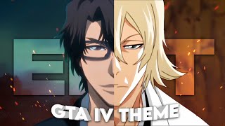 Aizen x Urahara  GTA IV Theme Edit [upl. by Nevil858]